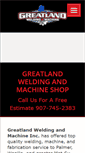 Mobile Screenshot of greatlandwelding.com